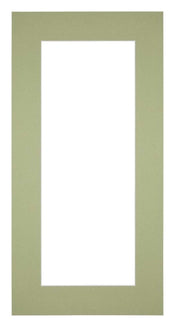 Passepartout Dimensione Cornice 45x80 cm - Formato Immagine 40x60 cm - Menta Verde