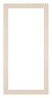 Passepartout 20x40 cm - Apertura immagine 15x20 cm - Carnagione - Per cornici e foto