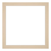 Passepartout 45x45 cm - Apertura immagine 40x40 cm - Beige - Per cornici e foto
