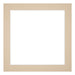 Passepartout 20x20 cm - Apertura immagine 13x13 cm - Beige - Per cornici e foto