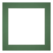 Passepartout 55x55 cm - Apertura immagine 45x45 cm - Foresta Verde - Per cornici e foto