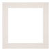 Passepartout 40x40 cm - Apertura immagine 30x30 cm - Grigio Chiaro - Per cornici e foto