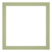 Passepartout Dimensione Cornice 45x45 cm - Formato Immagine 40x40 cm - Menta Verde