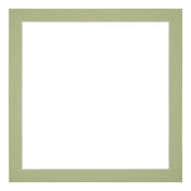 Passepartout Dimensione Cornice 45x45 cm - Formato Immagine 40x40 cm - Menta Verde