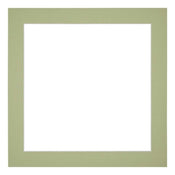 Passepartout Dimensione Cornice 20x20 cm - Formato Immagine 13x13 cm - Menta Verde