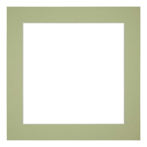 Passepartout 50x50 cm - Apertura immagine 40x40 cm - Menta Verde - Per cornici e foto