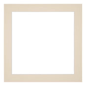 Passepartout 20x20 cm - Apertura immagine 13x13 cm - Carnagione - Per cornici e foto