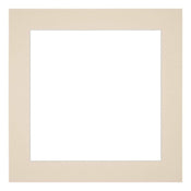 Passepartout 20x20 cm - Apertura immagine 10x10 cm - Carnagione - Per cornici e foto