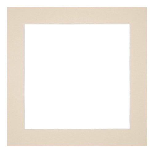 Passepartout 50x50 cm - Apertura immagine 40x40 cm - Carnagione - Per cornici e foto