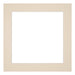 Passepartout 50x50 cm - Apertura immagine 40x40 cm - Carnagione - Per cornici e foto