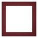 Passepartout 50x50 cm - Apertura immagine 40x40 cm - Vino Rosso - Per cornici e foto