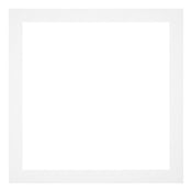 Passepartout Dimensione Cornice 60x60 cm - Formato Immagine 55x55 cm - Bianco