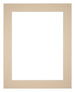 Passepartout 56x71 cm - Apertura immagine 40x60 cm - Beige - Per cornici e foto