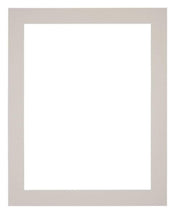 Passepartout Dimensione Cornice 20x25 cm - Formato Immagine 9x13 cm - Granito Grigio