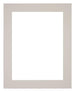 Passepartout 40x45 cm - Apertura immagine 30x35 cm - Granito Grigio - Per cornici e foto