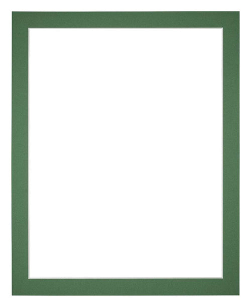 Passepartout 40x50 cm - Apertura immagine 35x45 cm - Foresta Verde - Per cornici e foto