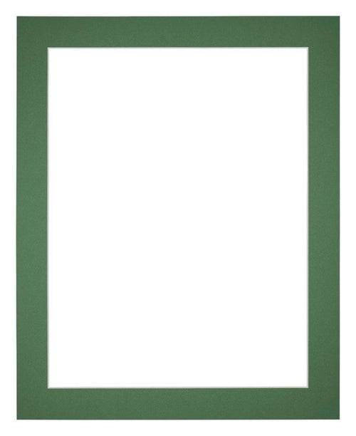 Passepartout 24x32 cm - Apertura immagine 18x24 cm - Foresta Verde - Per cornici e foto