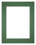 Passepartout 56x71 cm - Apertura immagine 45x60 cm - Foresta Verde - Per cornici e foto