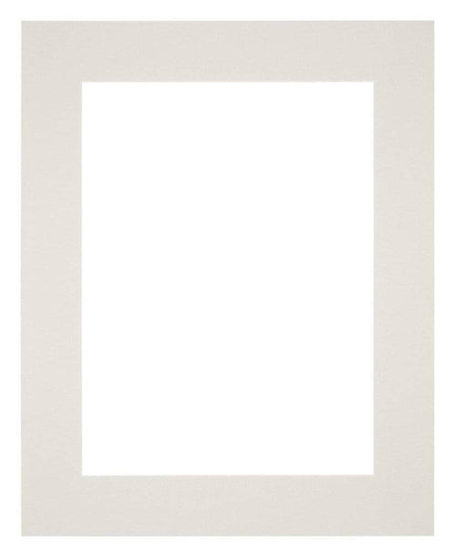 Passepartout 24x30 cm - Apertura immagine 13x18 cm - Grigio Chiaro - Per cornici e foto
