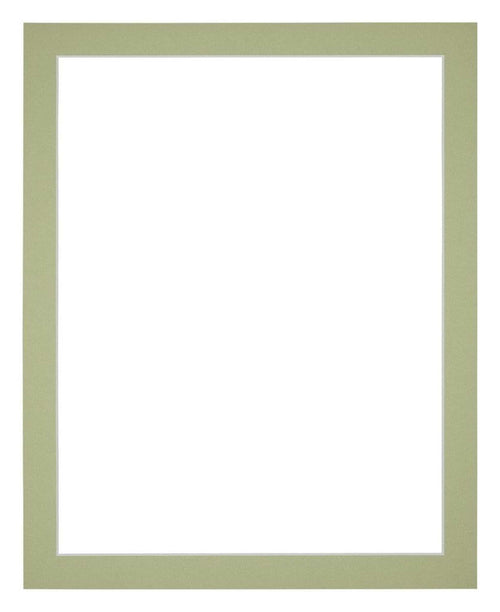 Passepartout 55x65 cm - Apertura immagine 50x60 cm - Menta Verde - Per cornici e foto