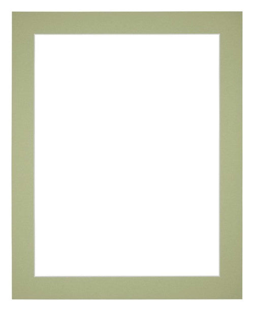 Passepartout 24x32 cm - Apertura immagine 18x24 cm - Menta Verde - Per cornici e foto