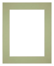 Passepartout Dimensione Cornice 56x71 cm - Formato Immagine 45x60 cm - Menta Verde