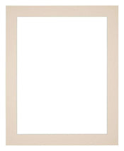 Passepartout 28x35 cm - Apertura immagine 20x25 cm - Carnagione - Per cornici e foto