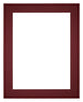 Passepartout 60x70 cm - Apertura immagine 50x60 cm - Vino Rosso - Per cornici e foto