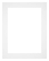 Passepartout Dimensione Cornice 25x30 cm - Formato Immagine 15x20 cm - Bianco