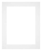 Passepartout Dimensione Cornice 20x25 cm - Formato Immagine 10x15 cm - Bianco