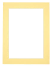 Passepartout Dimensione Cornice 45x60 cm - Formato Immagine 40x50 cm - Giallo