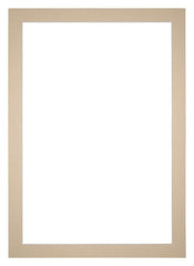 Passepartout Dimensione Cornice 33x48 cm - Formato Immagine 20x40 cm - Beige