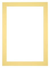 Passepartout Dimensione Cornice 59x84 cm - Formato Immagine 50x70 cm - Giallo