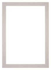 Passepartout Dimensione Cornice 33x48 cm - Formato Immagine 20x40 cm - Granito Grigio
