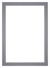 Passepartout Dimensione Cornice 33x48 cm - Formato Immagine 20x40 cm - Grigio
