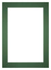 Passepartout 25x35 cm - Apertura immagine 15x20 cm - Foresta Verde - Per cornici e foto