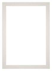 Passepartout Dimensione Cornice 33x48 cm - Formato Immagine 20x40 cm - Grigio Chiaro
