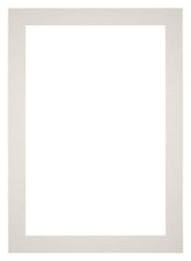 Passepartout Dimensione Cornice 59x84 cm - Formato Immagine 50x70 cm - Grigio Chiaro
