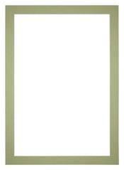 Passepartout 21x30 cm - Apertura immagine 13x18 cm - Menta Verde - Per cornici e foto