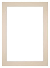 Passepartout 70x100 cm - Apertura immagine 60x90 cm - Carnagione - Per cornici e foto