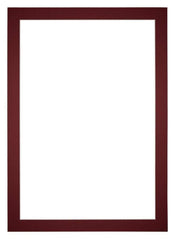 Passepartout 25x35 cm - Apertura immagine 18x24 cm - Vino Rosso - Per cornici e foto