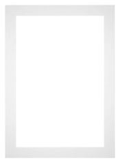 Passepartout Dimensione Cornice 33x48 cm - Formato Immagine 20x30 cm - Bianco
