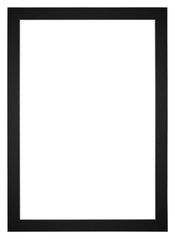 Passepartout Dimensione Cornice 33x48 cm - Formato Immagine 20x40 cm - Nero