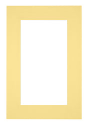 Passepartout Dimensione Cornice 61x91,5 cm - Formato Immagine 50x70 cm - Giallo