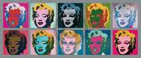 pgm aw 23 andy warhol ten marilyns 1967 stampa artistica 134x56cm | Yourdecoration.it