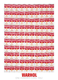 pgm aw 828 andy warhol one hundred cans 1962 stampa artistica 65x90cm | Yourdecoration.it