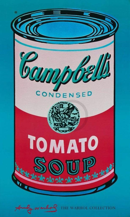 pgm aw 916 andy warhol campbells soup stampa artistica 60x100cm | Yourdecoration.it