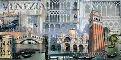pgm cej 744 john clarke venezia stampa artistica 100x50cm | Yourdecoration.it