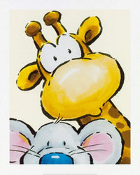 pgm cjp 38 jean paul courtsey funny friends i stampa artistica 40x50cm | Yourdecoration.it