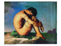 pgm fla 48 hippolyte flandrin young man nude stampa artistica 80x60cm | Yourdecoration.it